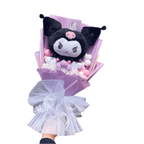 Sanrio Anime Kuromi Toy Plush Bouquet