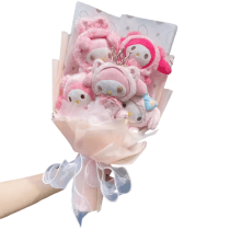 Sanrio Anime My Melody Toy Plush Bouquet