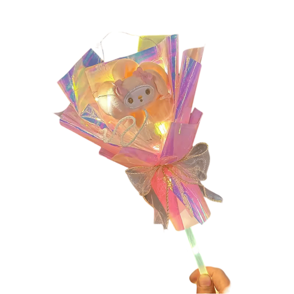 Anime Sanrio My Melody Plush LED Fairy Bouquet Anime Sanrio My Melody Plush LED Fairy Bouquet