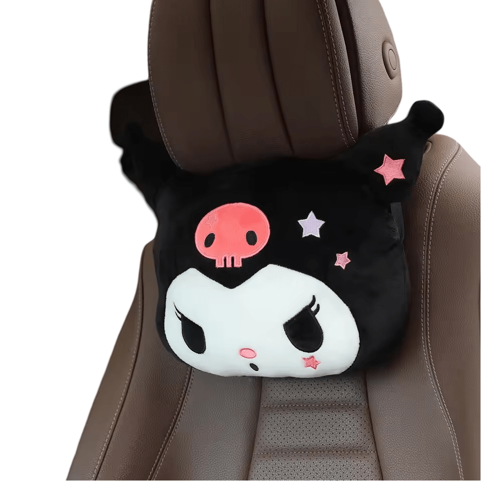 Sanrio Kuromi Car Plush Headrest Sanrio Kuromi Car Plush Headrest