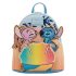 Stitch And Angel Soft Plush Mini Backpack