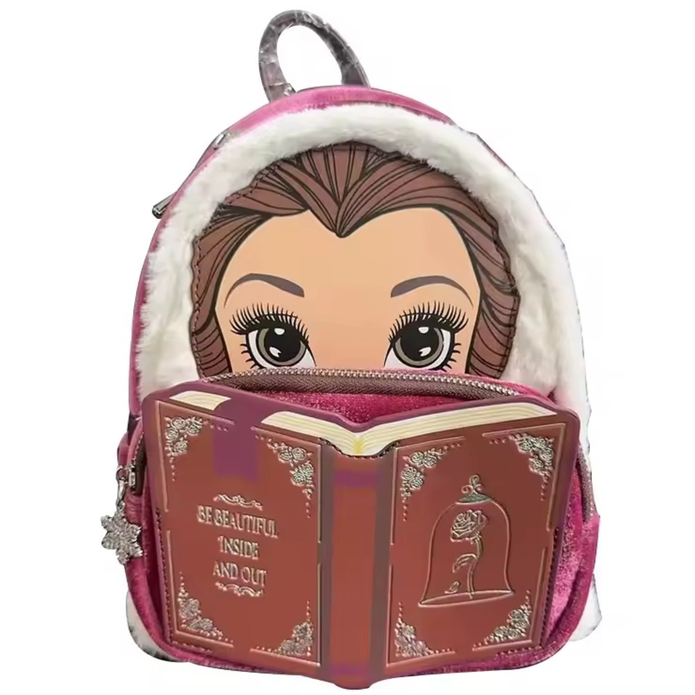Disney Belle Soft Mini Plush Backpack Disney Belle Soft Mini Plush Backpack