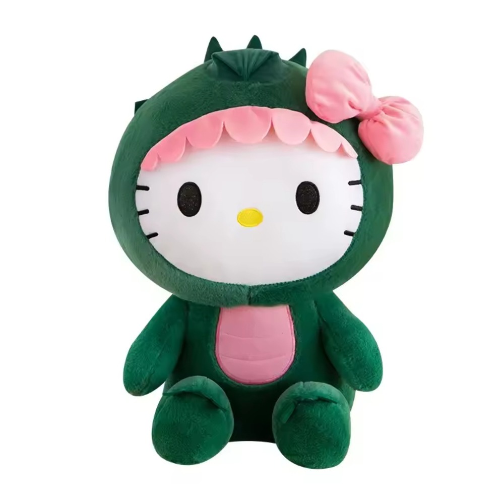 Sanrio Hello Kitty Turn Into Dinosaur Plush Toy Sanrio Hello Kitty Turn Into Dinosaur Plush Toy