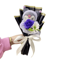 Kuromi Sanrio Toy Plush Bouquet