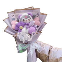 Sanrio Cartoon Kuromi Toy Plush Bouquet