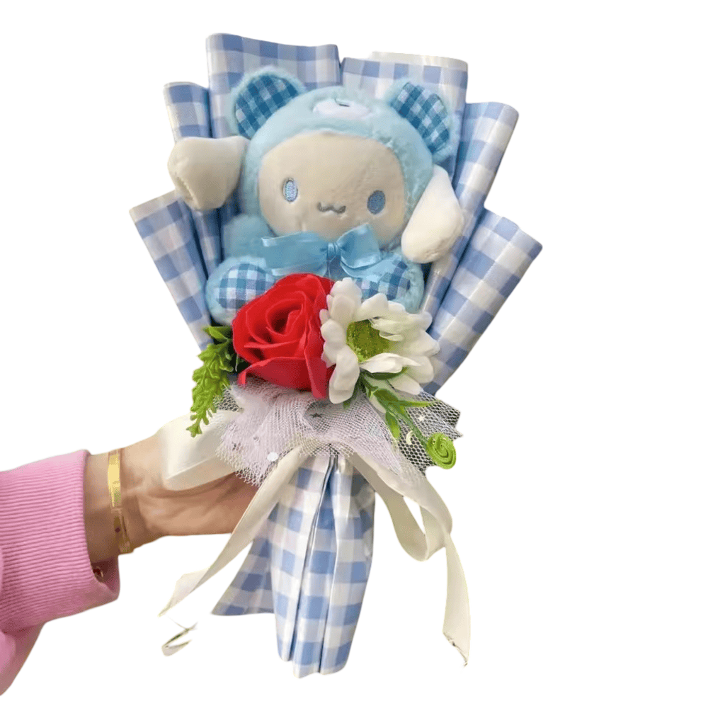 Cartoon Cinnamoroll Soft Plush Toy Bouquet