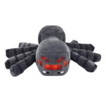 16cm Gray MC Spider Plush Stuffed Toy