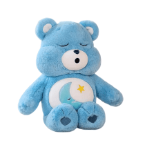 Blue Sleep Bear Soft Stuffed Plush Toy