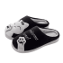 Cartoon Black Cat Winter Plush Slippers