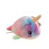 Cartoon Sea Fish Rainbow Narwhal Soft Plush Keychain