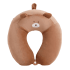 Cartoon Brown Bear U-Shaped Pillow
