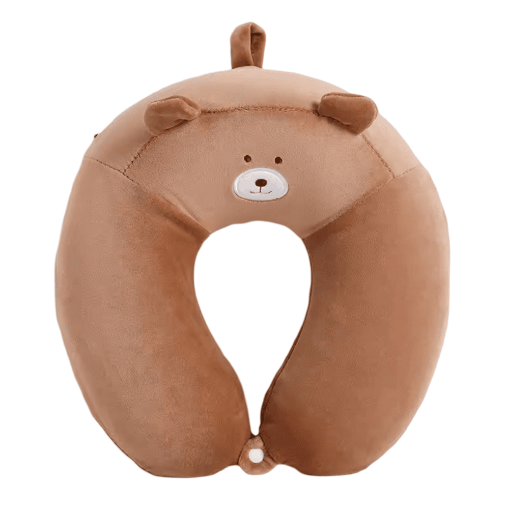 Cartoon Brown Bear U-Shaped Pillow Cartoon Brown Bear U-Shaped Pillow