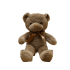 Cartoon Dark Brown Teddy Bear Plush Soft Stuffed Toy