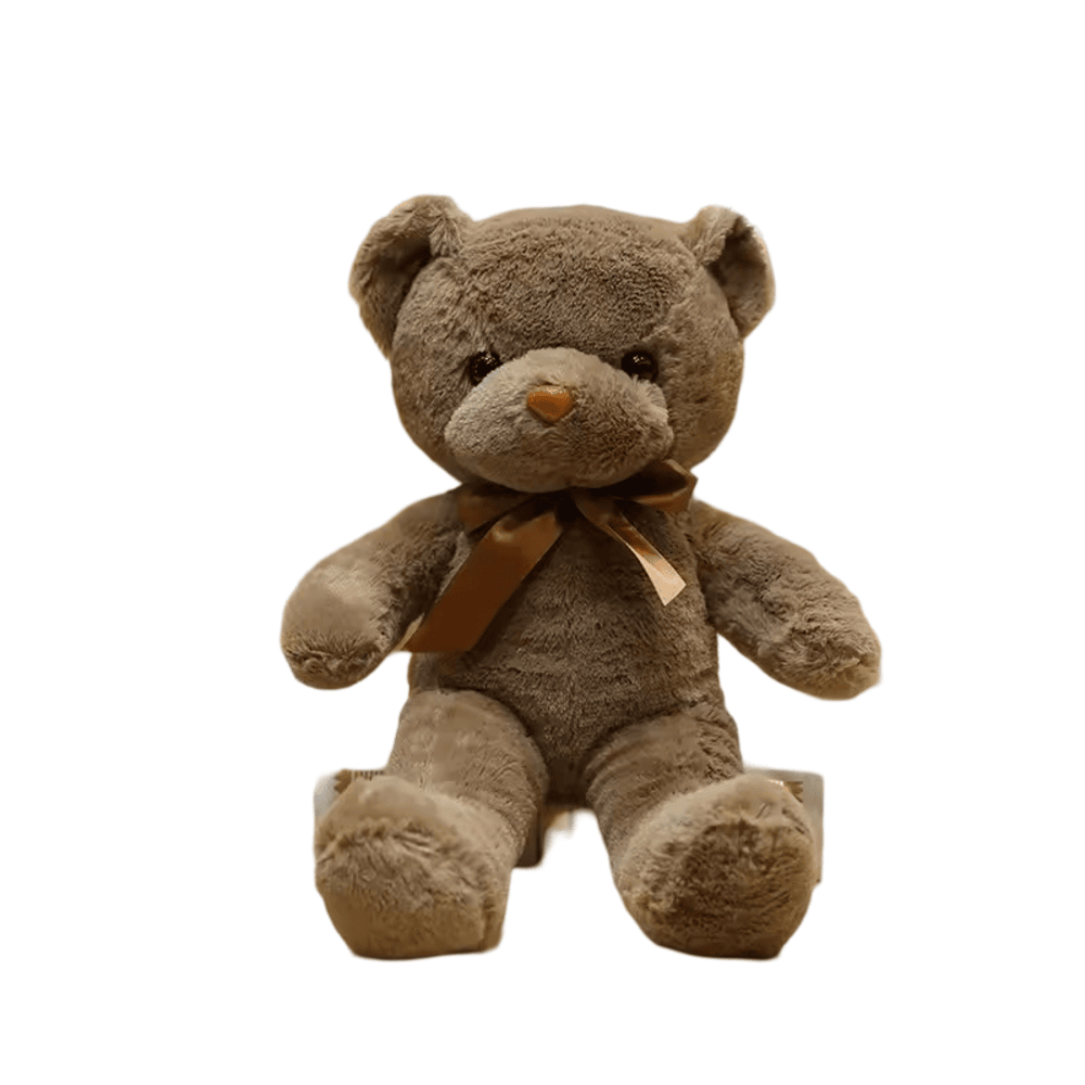 Cartoon Dark Brown Teddy Bear Plush Soft Stuffed Toy Cartoon Dark Brown Teddy Bear Plush Soft Stuffed Toy