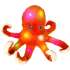 45cm Octopus LED Plush Toy