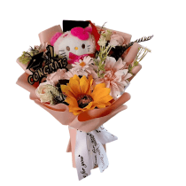 Anime Sanrio Congrats Hello Kitty Plush Bouquet