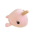 Cartoon Sea Fish Pink Narwhal Soft Plush Keychain