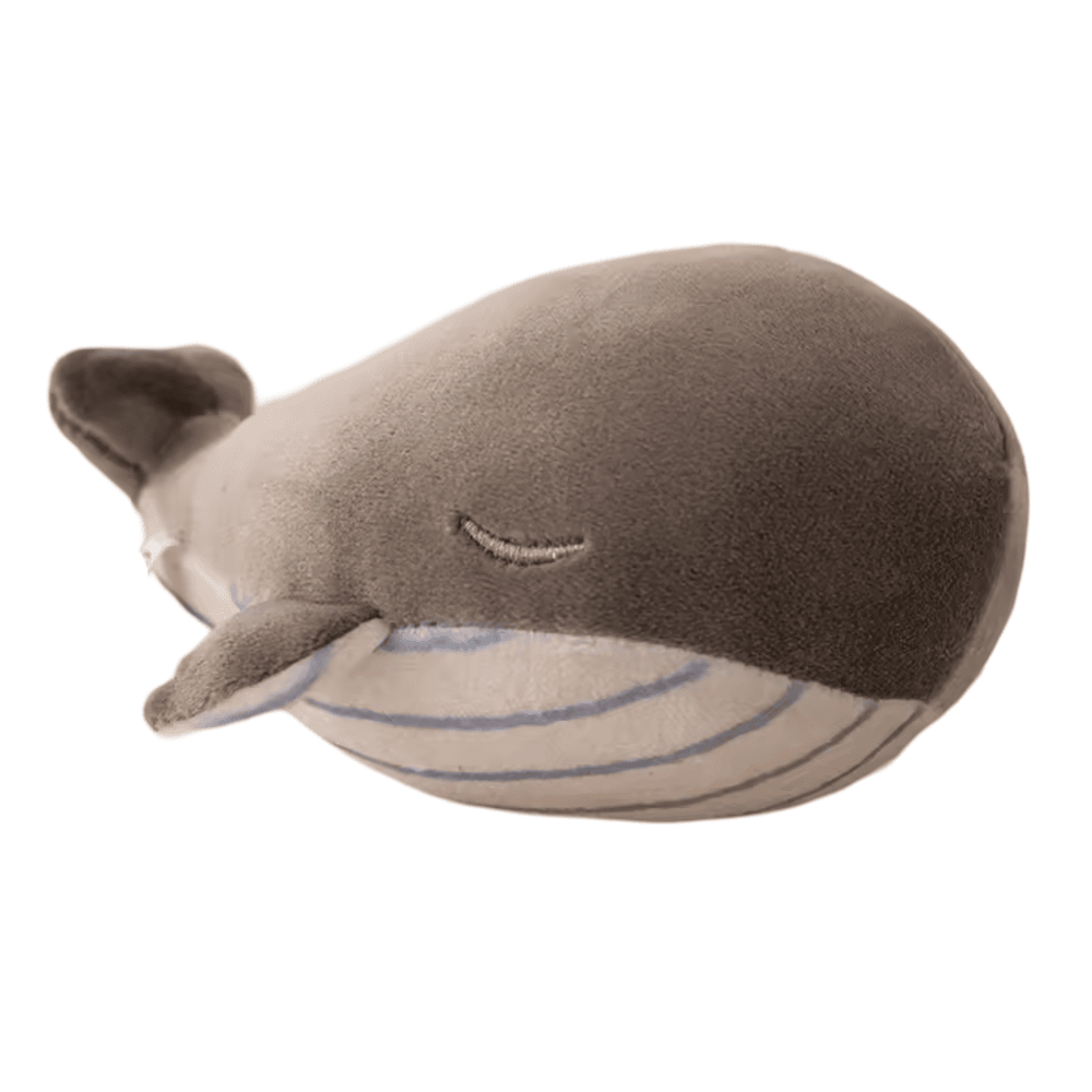 Cartoon Sea Fish Grey Color Whale Plush Keychain Cartoon Sea Fish Grey Color Whale Plush Keychain