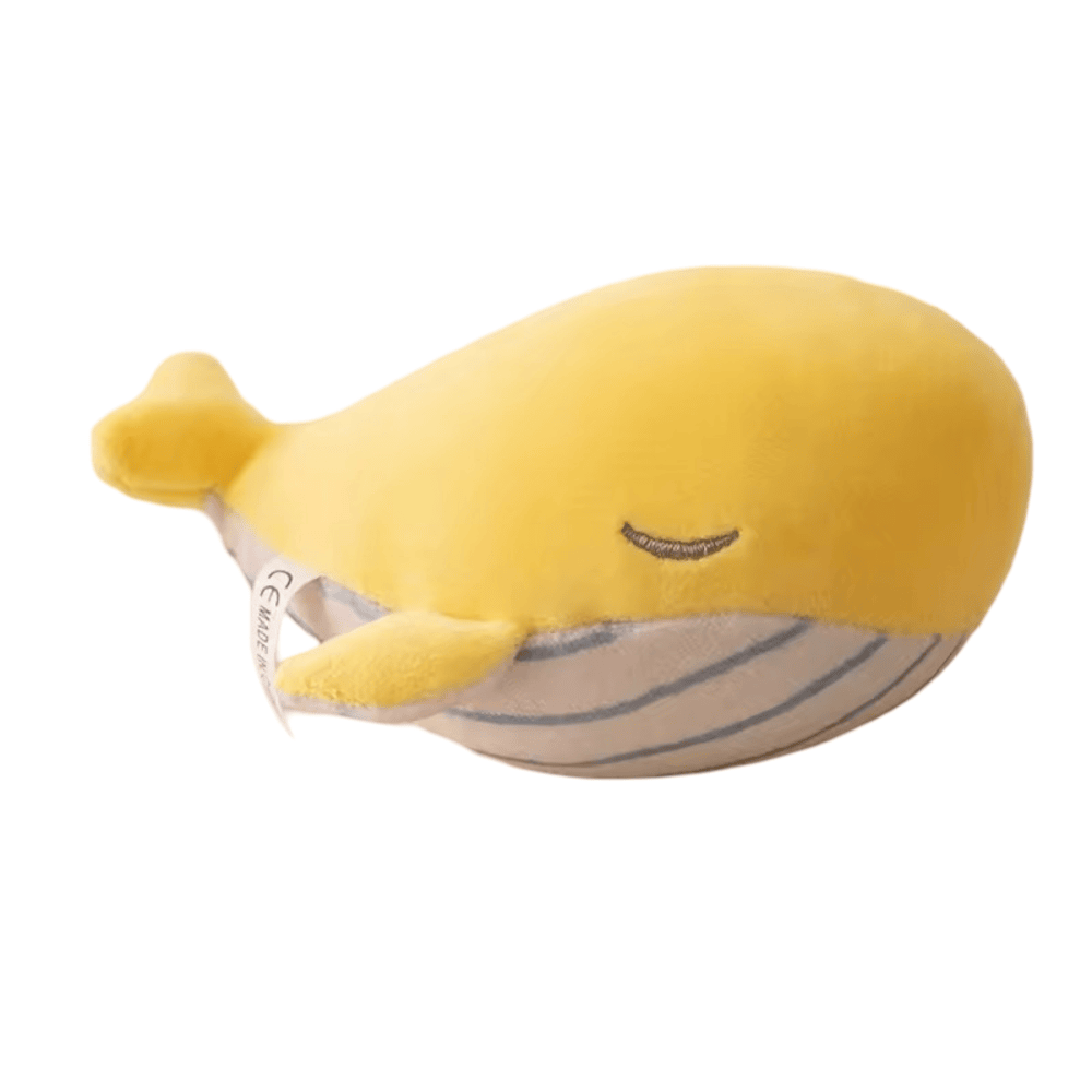 Cartoon Sea Fish Yellow Color Whale Plush Keychain Cartoon Sea Fish Yellow Color Whale Plush Keychain