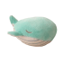 Cartoon Sea Fish Green Color Whale Plush Keychain