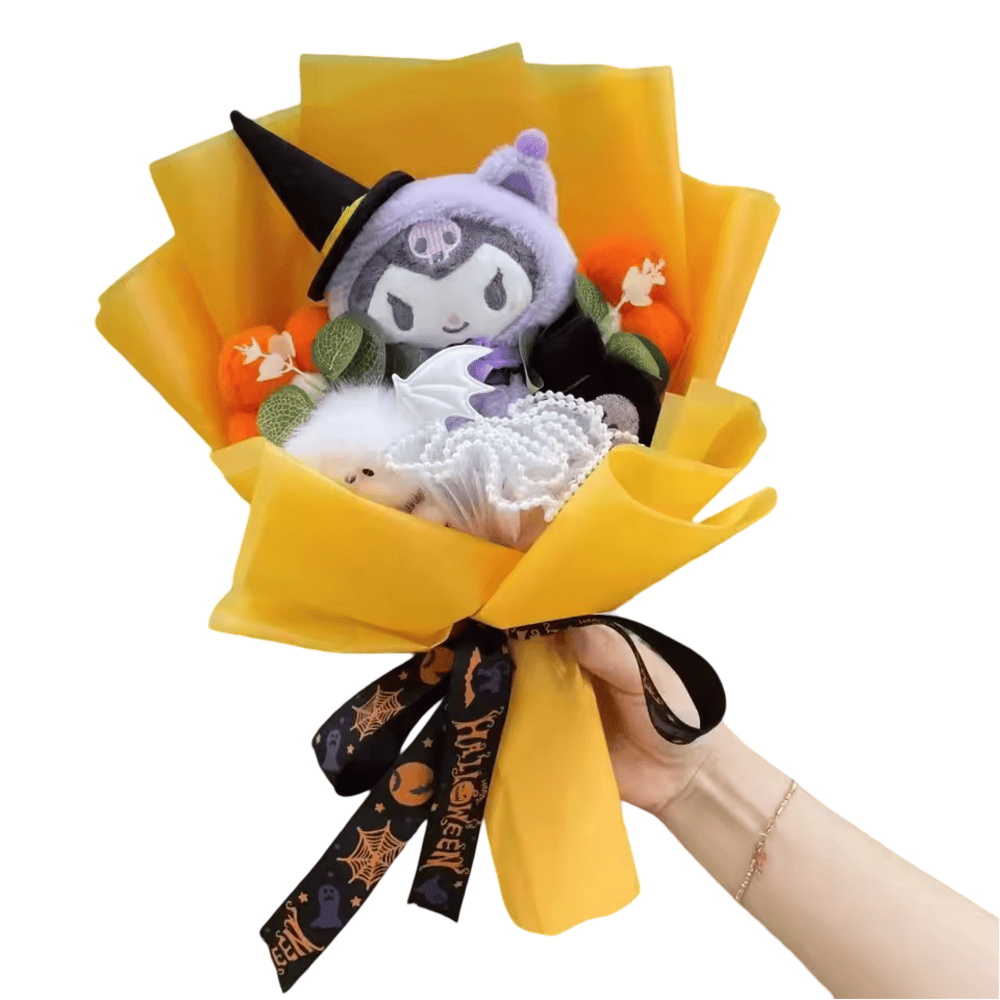Kuromi Cartoon Plush Toy Christmas Bouquet Kuromi Cartoon Plush Toy Christmas Bouquet