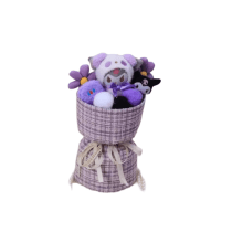 Cartoon Sanrio Kuromi Stuffed Plush Toy Bouquet