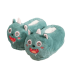 Cartoon Green Monster Soft Plush Shoes