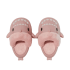 Cartoon Pink Shark Winter Plush Slippers