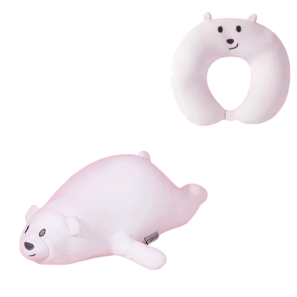 Animal Bear Neck Pillow With Toy Animal Bear Neck Pillow With Toy
