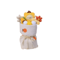 Cartoon Sanrio Pompompurin Stuffed Plush Toy Bouquet