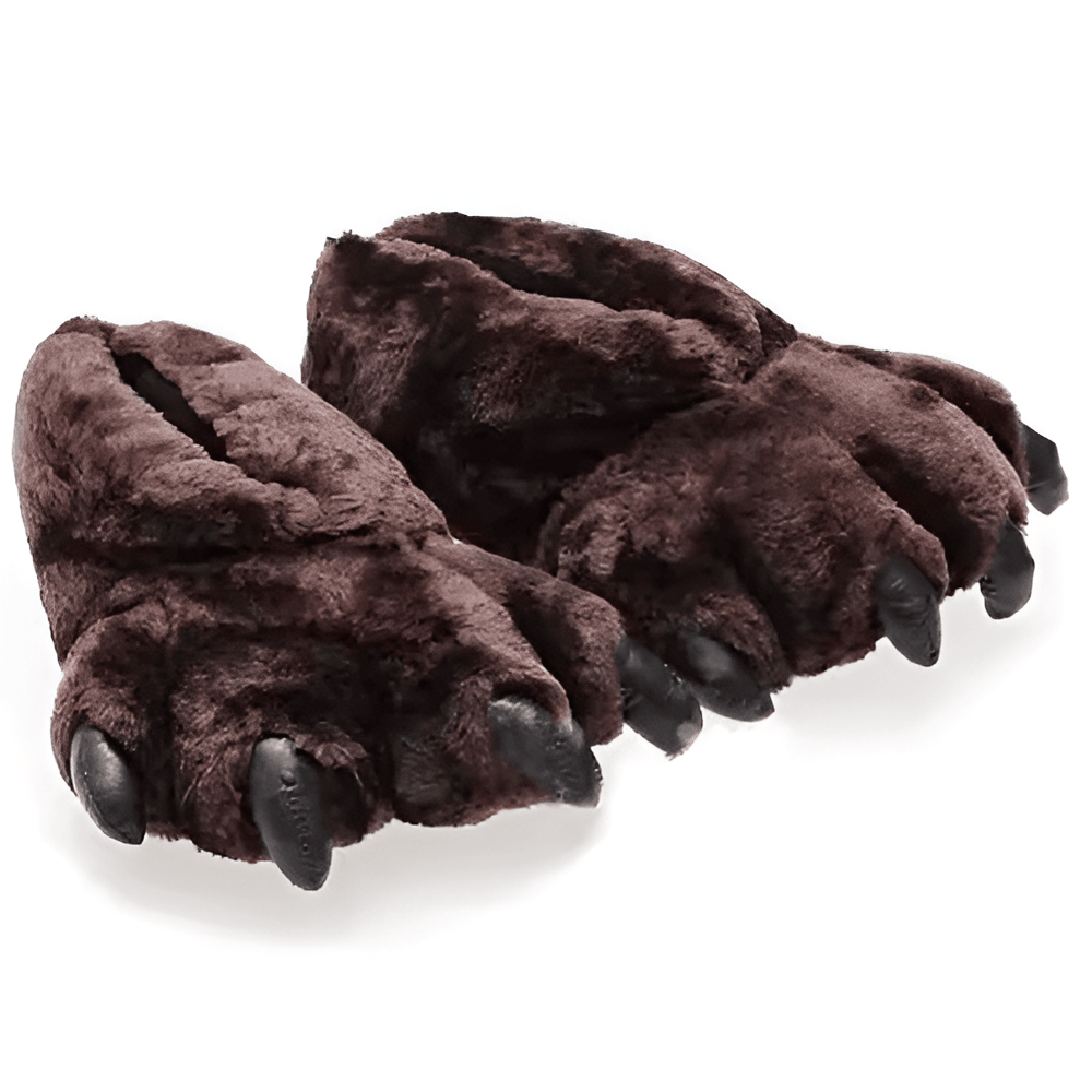 Soft Brown Feet Monster Plush Shoes Soft Brown Feet Monster Plush Shoes