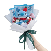Cartoon Stitch Plush Toy Christmas Bouquet