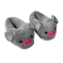 Cartoon Gray Pig Winter Plush Slippers