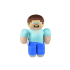 Anime Steve Minecraft Plush Toy