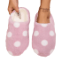 Pink Round Pattern Soft Slippers