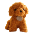 Soft Brown Teddy Dog Plush Toy