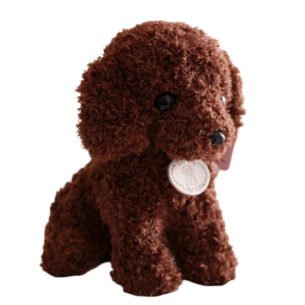 Soft Dark Brown Teddy Dog Plush Toy Soft Dark Brown Teddy Dog Plush Toy