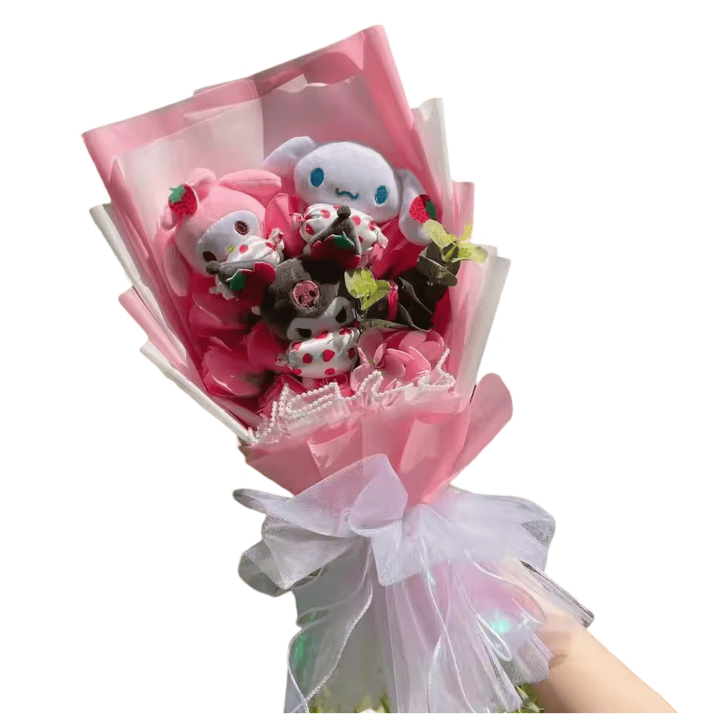 45cm Sanrio Characters Toy Plush Bouquet 45cm Sanrio Characters Toy Plush Bouquet