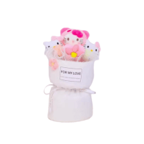 Cartoon Sanrio Hello Kitty Stuffed Plush Toy Bouquet