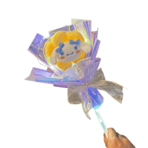 Anime Sanrio Cinnamoroll Plush LED Fairy Bouquet