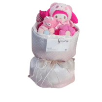 Cartoon Sanrio My Melody Flower Plush Bouquet