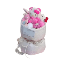 Sanrio Hello Kitty Cartoon Flower Plush Bouquet