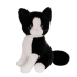 40cm Realistic Black And White Cat Plush Toy