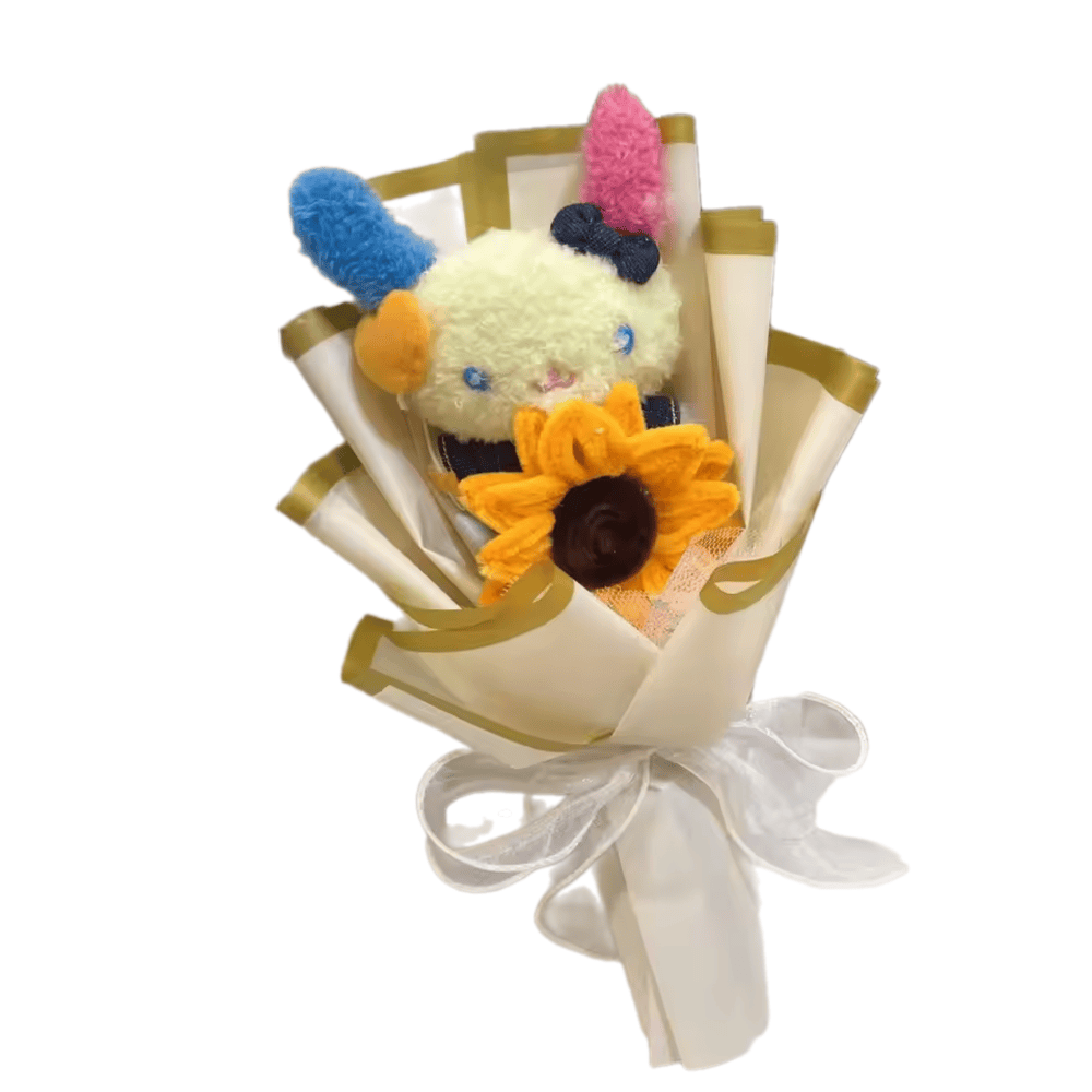 Sanrio Usahana Mascot Plush Flower Bouquet Sanrio Usahana Mascot Plush Flower Bouquet