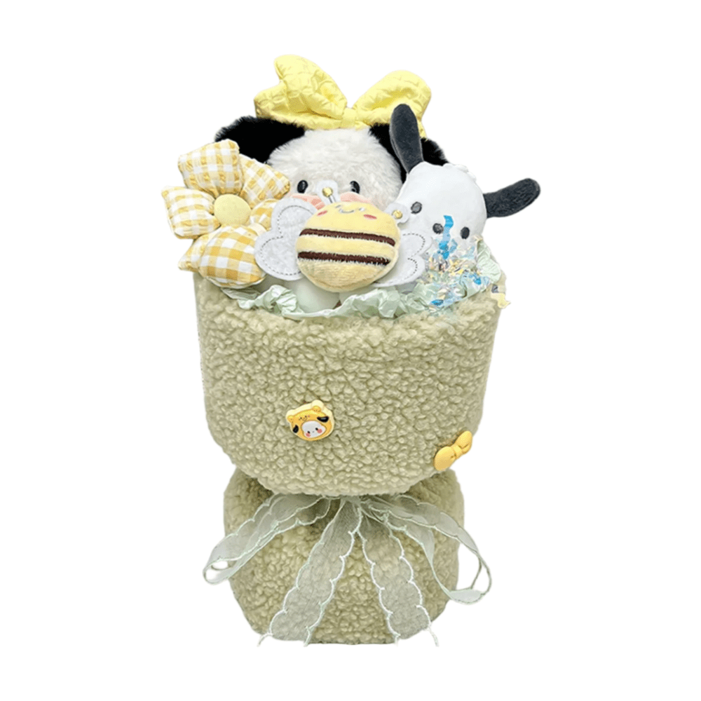 Sanrio Anime Pochacco Plush Bouquet Sanrio Anime Pochacco Plush Bouquet