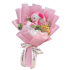 Cartoon Sanrio Hello Kitty Plush Toy With Artificial Flower Bouquet