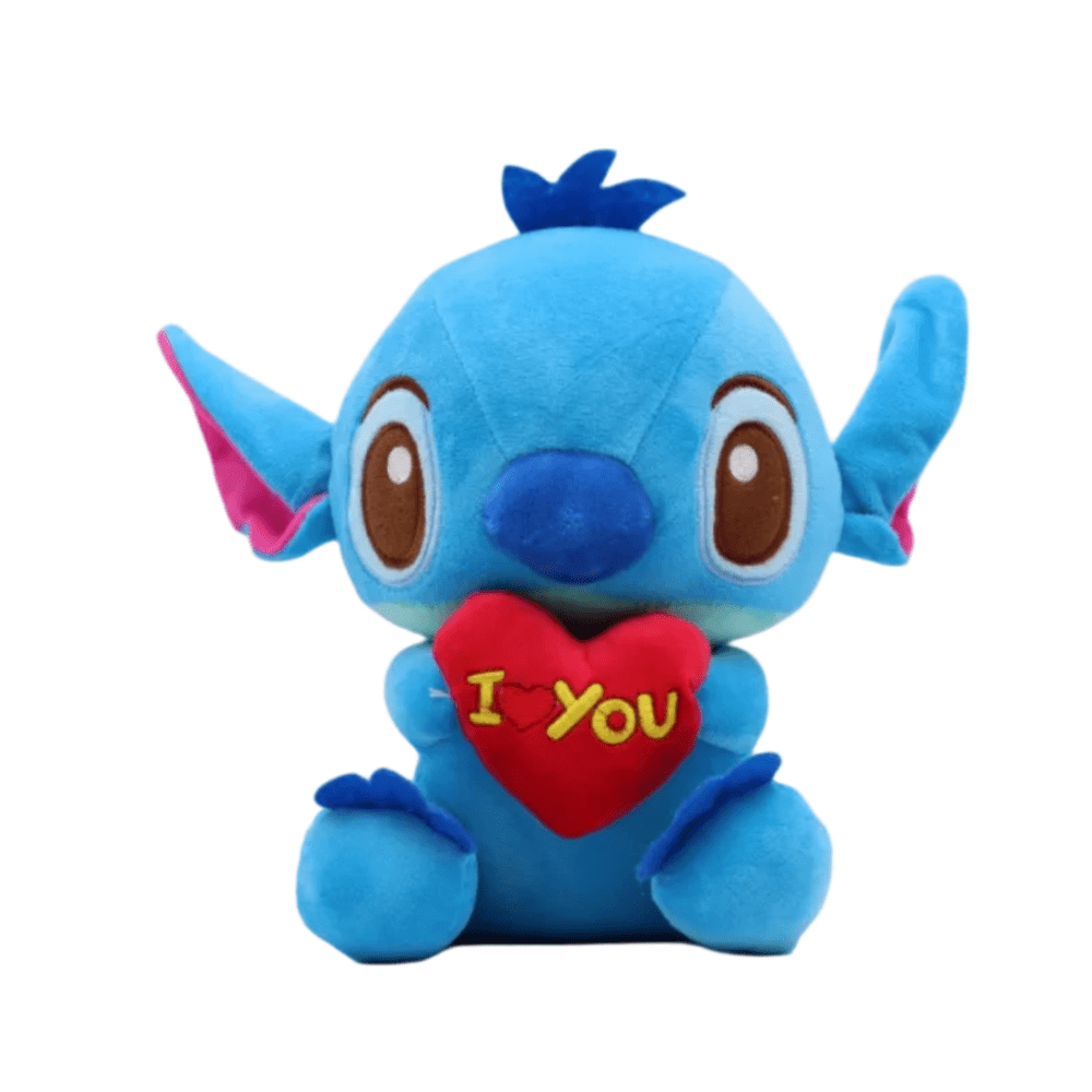 Anime Lilo & Stitch With Heart Plush Toy Anime Lilo & Stitch With Heart Plush Toy