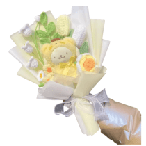 Sanrio Cartoon Pompompurin Toy Bouquet