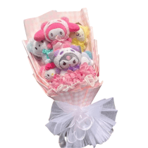 Sanrio Anime Character Plush Toy Bouquet