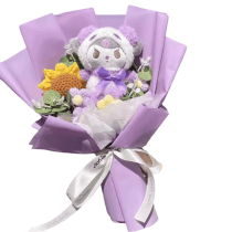 Cartoon Kuromi Plush Toy Flower Bouquet
